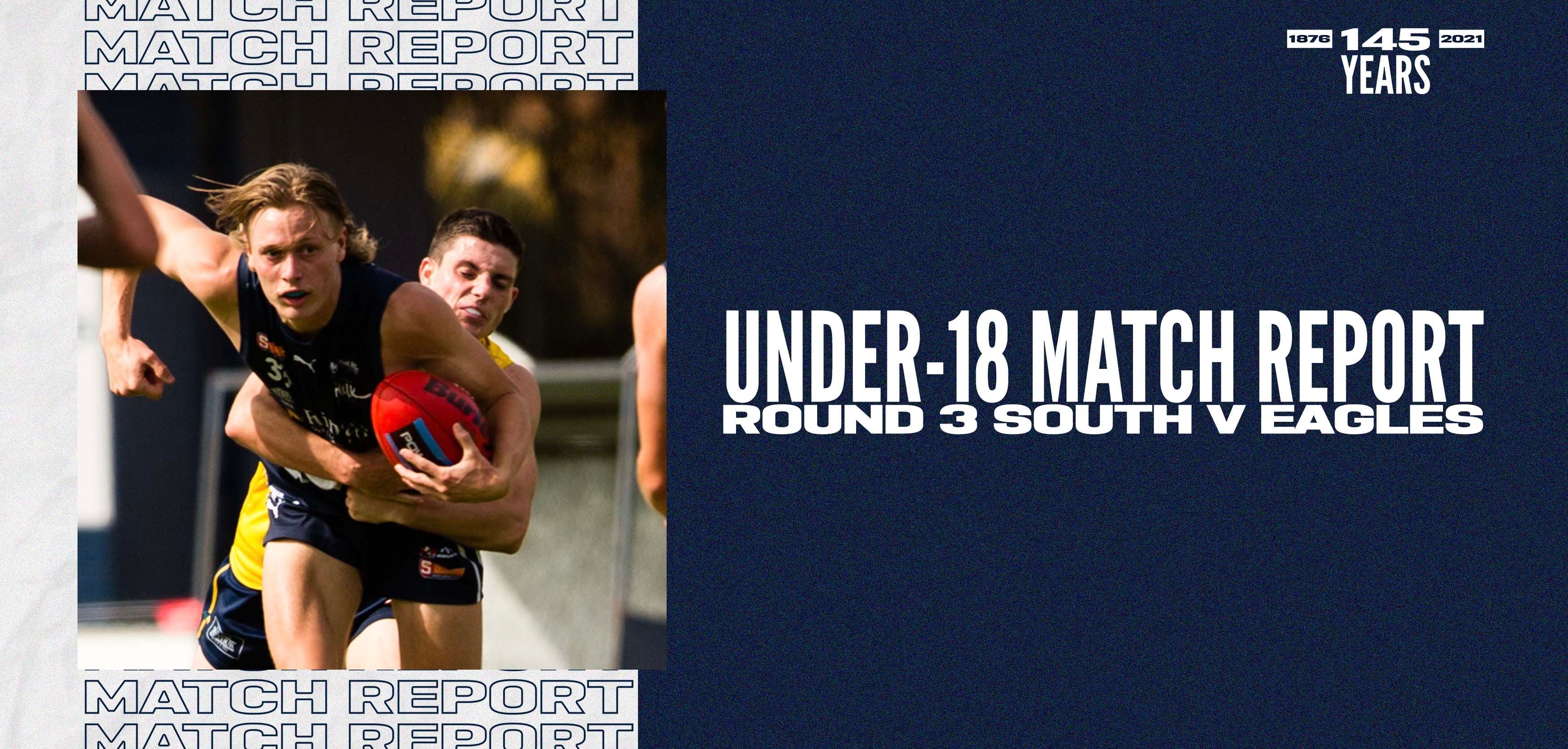 Under-18 Match Report: Round 3 vs Eagles Under-18 Match Report: Round 3 vs Eagles